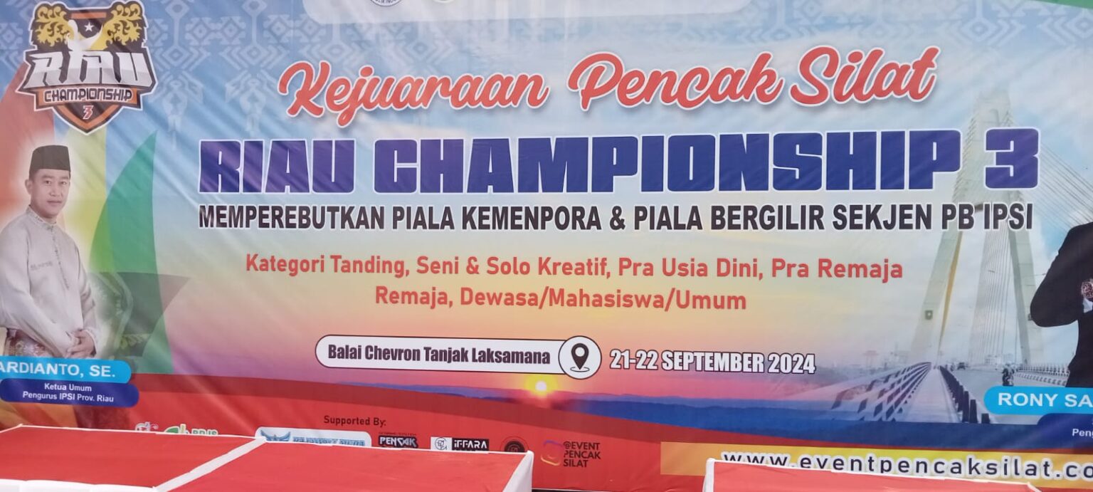 KEJUARAAN PENCAK SILAT RIAU CHAMPIONSHIP 3