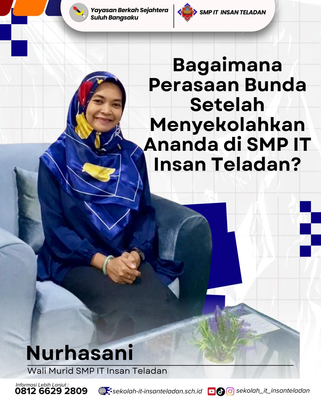 TESTIMONI ORANG TUA SISWA