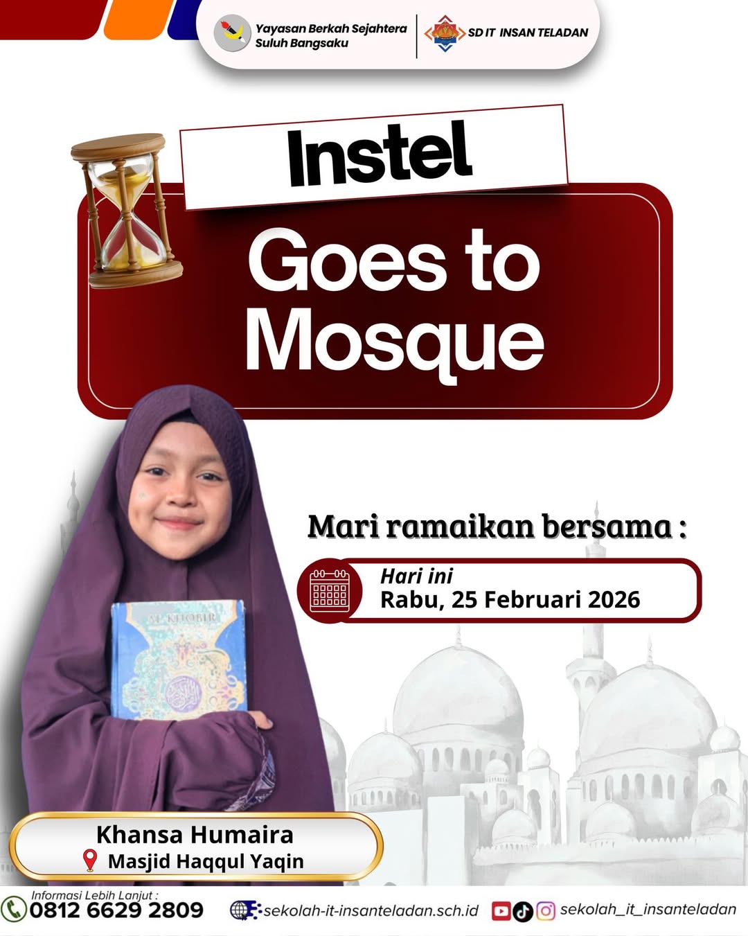 GOES TO MOSQUE