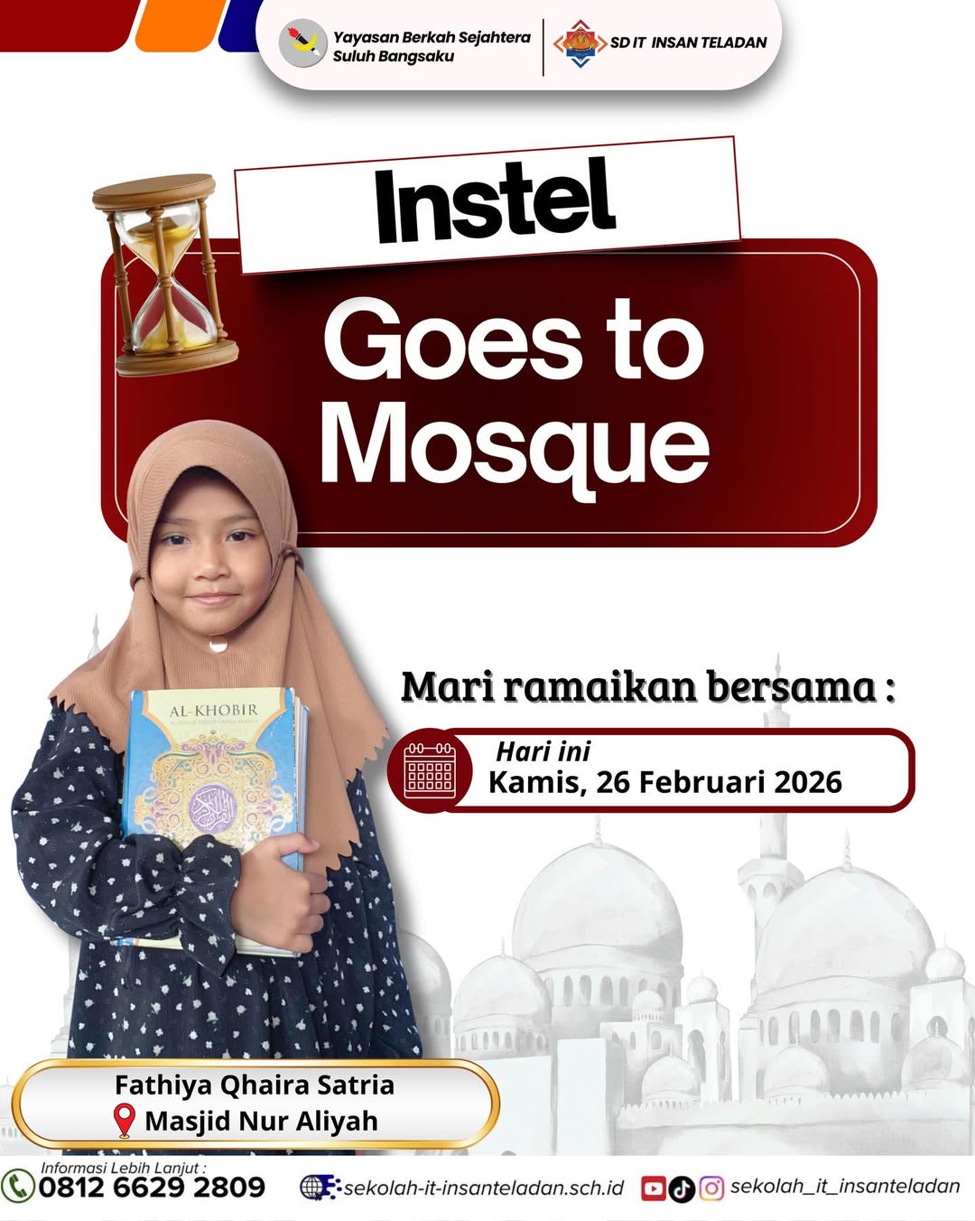GOES TO MOSQUE