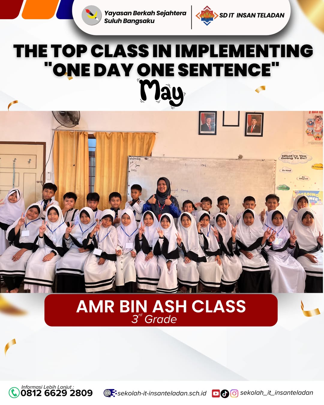THE TOP CLASS IN MAY