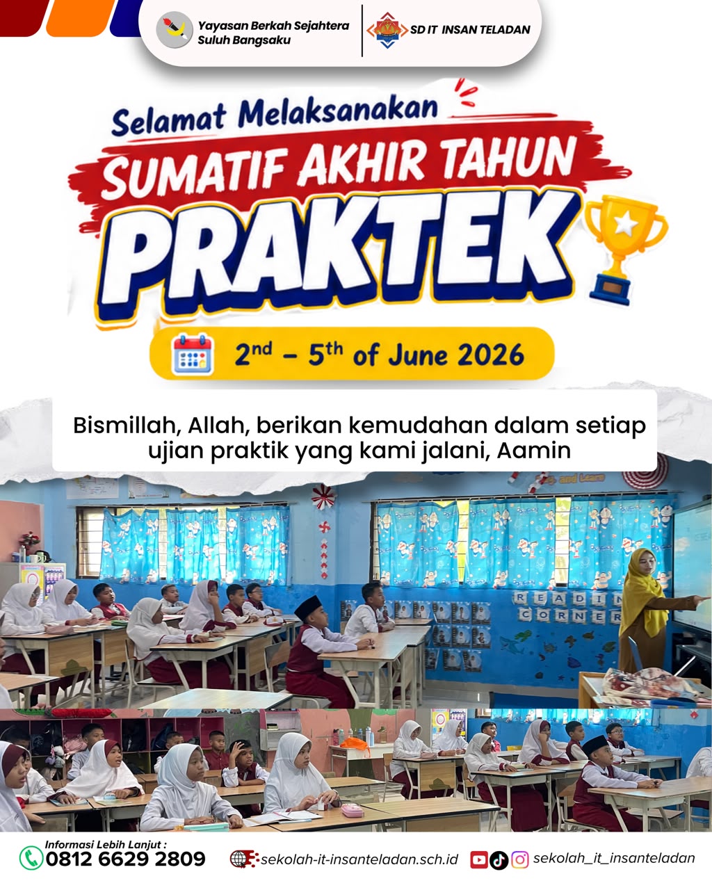 SELAMAT MELAKSANAKAN SAT PRAKTEK