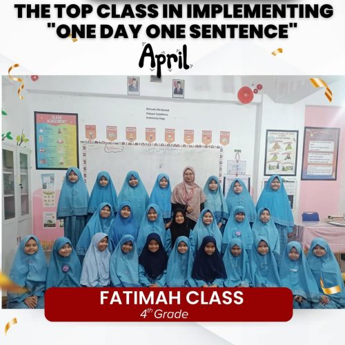 THE TOP CLASS IN APRIL