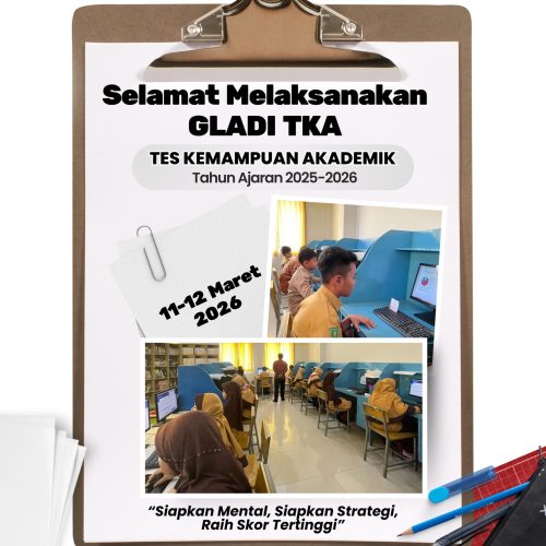 SELAMAT MELAKSANAKAN GLADI TKA