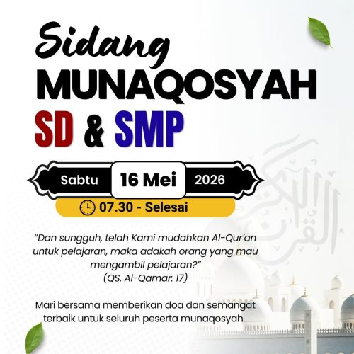 SELAMAT MENGIKUTI SIDANG MUNAQOSYAH